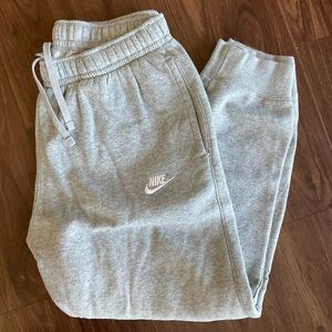 Gray Nike sweats